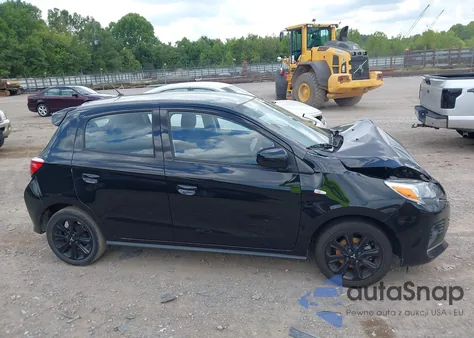 2022 Mitsubishi Mirage Black Edition/Se из США, поврежденный, VIN ML32AWHJ7NH005410